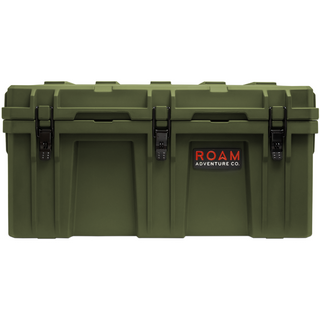Heavy-duty ROAM 160L Rugged Case shown in OD Green
