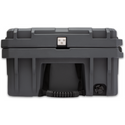ROAM 95L Rugged Case — large low-profile durable storage box with Nylon rope handles, bottle opener and drain plug