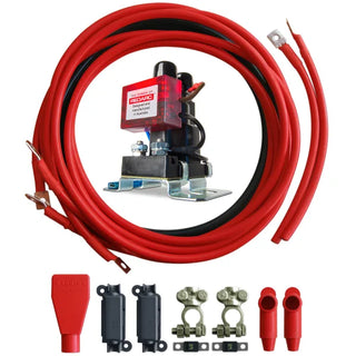 Red Arc Smart Start Battery Isolator & Wiring Kit 12v