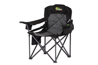 King Quad Camp Chair With Lumbar Support