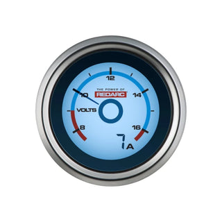 Red Arc Single Voltage 52mm Gauge With Optional Current Display
