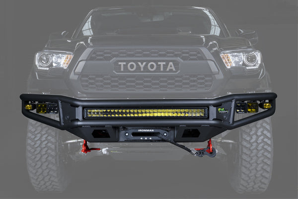 IRONMAN 4X4 RAID SERIES FRONT BUMPER KIT SUITED FOR 2016+ TOYOTA TACOMA