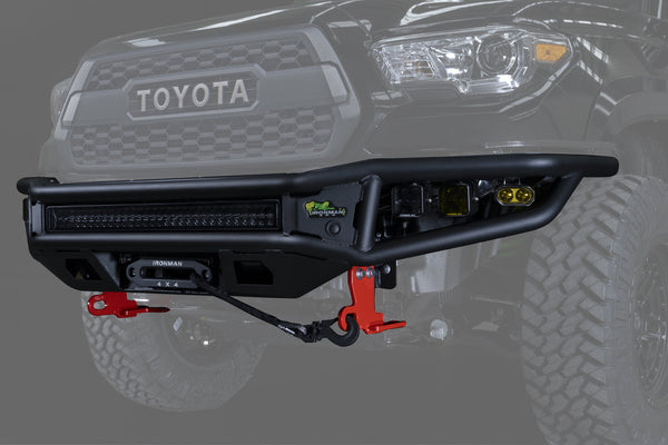 IRONMAN 4X4 RAID SERIES FRONT BUMPER KIT SUITED FOR 2016+ TOYOTA TACOMA